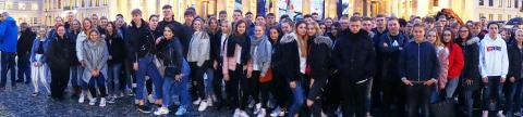 SchülerInnen der Konrad-Zuse-Schule Langenberg entdecken Berlin