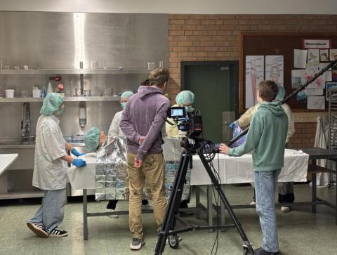 Wenn der Kunstraum zum Drehort wird