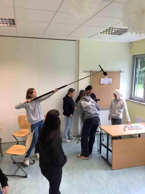 Filmdreh an der ZSL